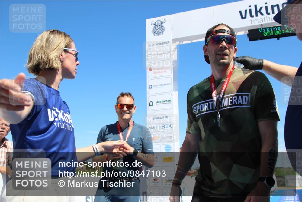 21.06.2026 - Viking Triathlon Markus Tischler http://msf.ph/oto/9847103 21.06.2026 15:07:01 Ziel  meine-sportfotos.de
