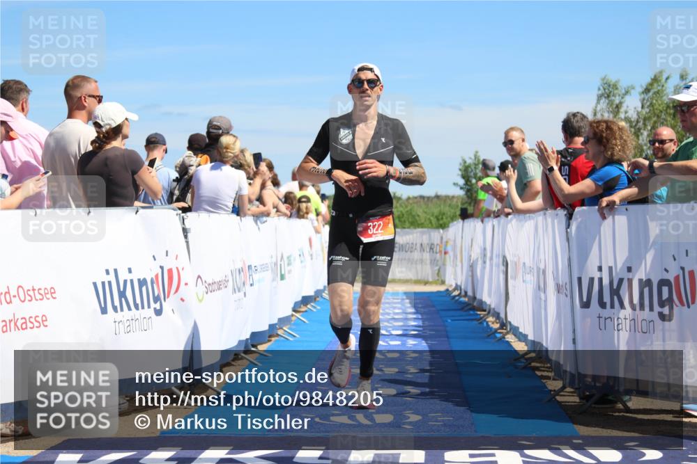 21.06.2026 - Viking Triathlon Markus Tischler http://msf.ph/oto/9848205 21.06.2026 15:21:25 Ziel 322 meine-sportfotos.de
