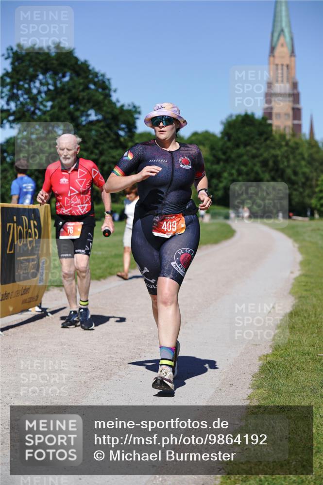 21.06.2026 - Viking Triathlon Michael Burmester http://msf.ph/oto/9864192 21.06.2026 16:35:15 Laufen 76, 409 meine-sportfotos.de
