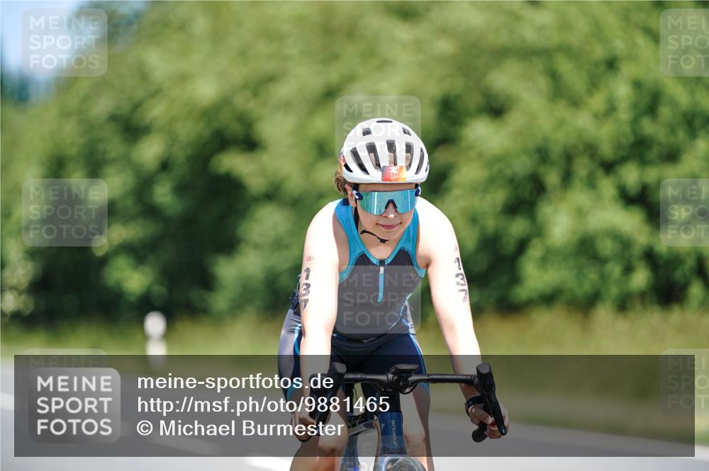 21.06.2026 - Viking Triathlon Michael Burmester http://msf.ph/oto/9881465 21.06.2026 13:28:38 Radfahren  meine-sportfotos.de