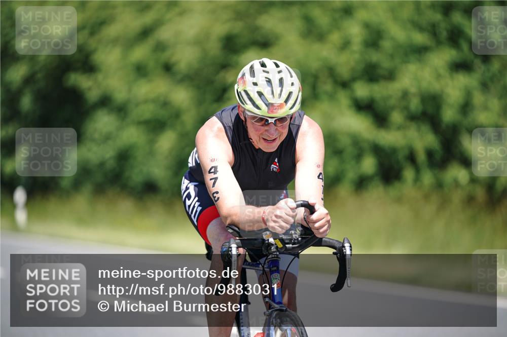 21.06.2026 - Viking Triathlon Michael Burmester http://msf.ph/oto/9883031 21.06.2026 13:47:03 Radfahren  meine-sportfotos.de