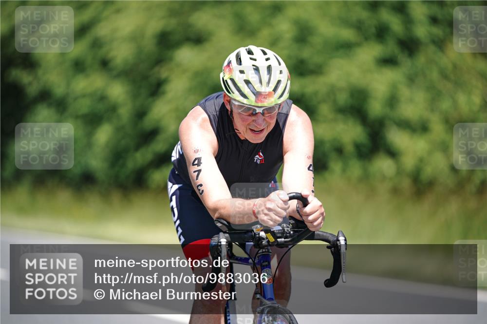 21.06.2026 - Viking Triathlon Michael Burmester http://msf.ph/oto/9883036 21.06.2026 13:47:04 Radfahren  meine-sportfotos.de