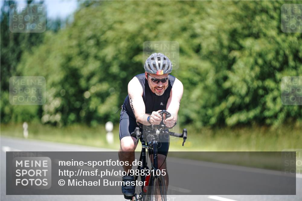 21.06.2026 - Viking Triathlon Michael Burmester http://msf.ph/oto/9883105 21.06.2026 13:55:14 Radfahren  meine-sportfotos.de