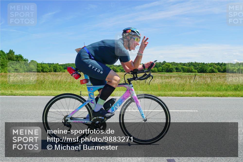 21.06.2026 - Viking Triathlon Michael Burmester http://msf.ph/oto/9883271 21.06.2026 13:38:52 Radfahren 504 meine-sportfotos.de
