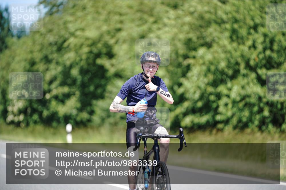 21.06.2026 - Viking Triathlon Michael Burmester http://msf.ph/oto/9883339 21.06.2026 14:01:24 Radfahren  meine-sportfotos.de