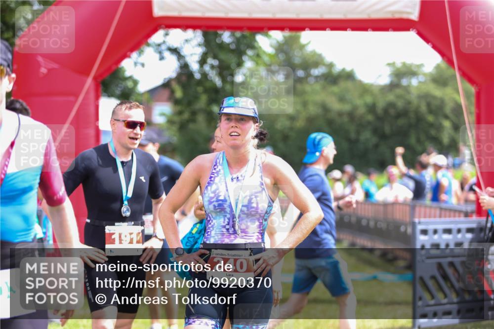 21.06.2026 - 29. Vierlanden-Triathlon Andreas Tolksdorf http://msf.ph/oto/9920370 21.06.2026 13:10:48 Ziel 154, 186, 699 meine-sportfotos.de