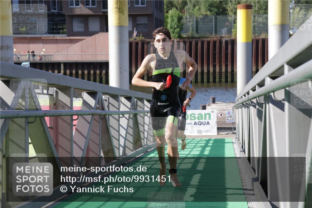 09.08.2026 - GEWOBA Citytriathlon Bremen Yannick Fuchs http://msf.ph/oto/9931451 09.08.2026 10:09:47 Schwimmen 280, 282, 285, 306 meine-sportfotos.de
