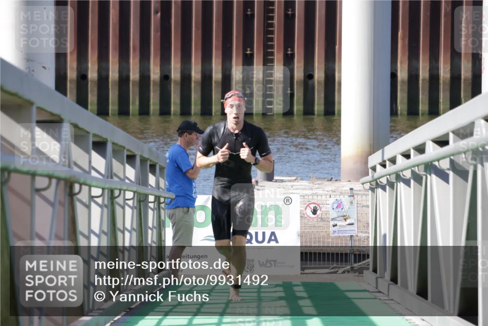 09.08.2026 - GEWOBA Citytriathlon Bremen Yannick Fuchs http://msf.ph/oto/9931492 09.08.2026 10:12:24 Schwimmen 349 meine-sportfotos.de
