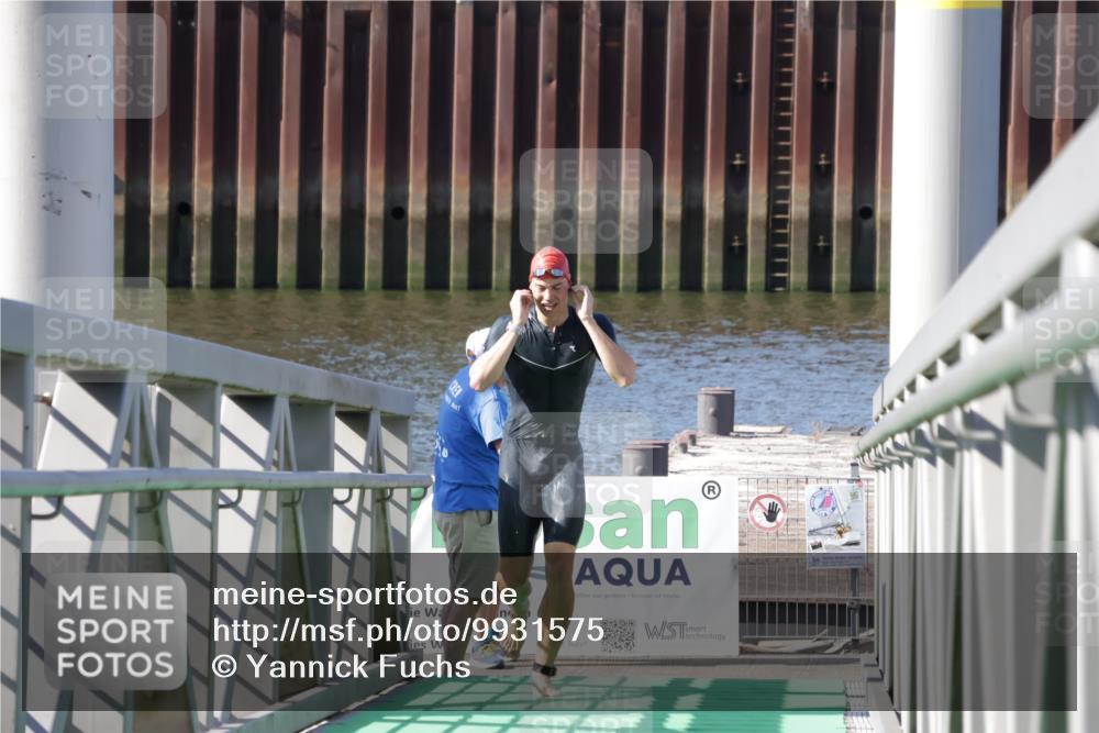 09.08.2026 - GEWOBA Citytriathlon Bremen Yannick Fuchs http://msf.ph/oto/9931575 09.08.2026 10:14:19 Schwimmen 291, 351 meine-sportfotos.de