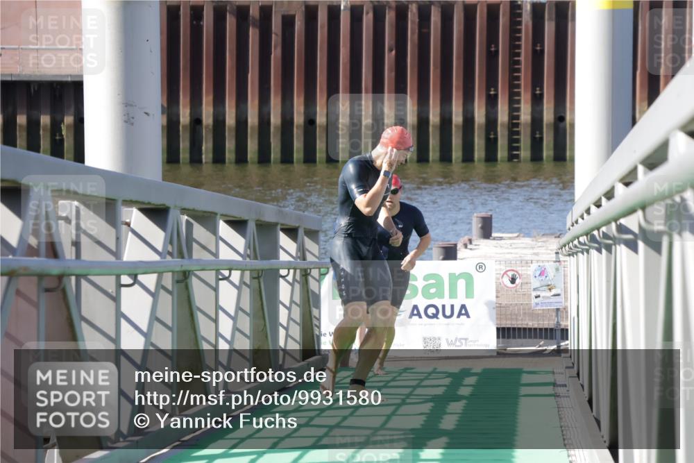 09.08.2026 - GEWOBA Citytriathlon Bremen Yannick Fuchs http://msf.ph/oto/9931580 09.08.2026 10:14:21 Schwimmen 301, 351 meine-sportfotos.de
