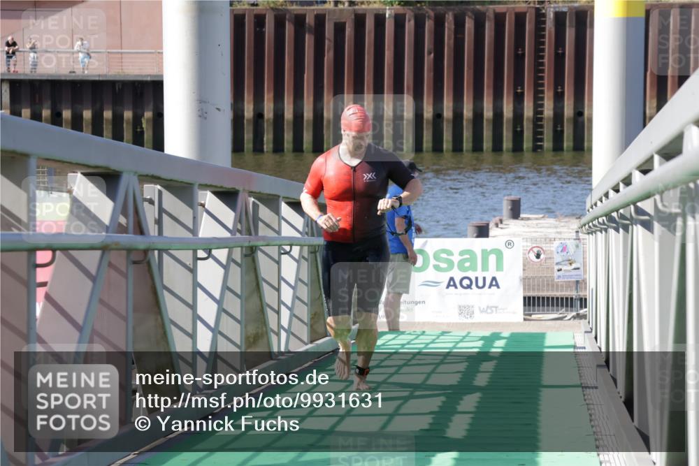 09.08.2026 - GEWOBA Citytriathlon Bremen Yannick Fuchs http://msf.ph/oto/9931631 09.08.2026 10:15:03 Schwimmen 345, 372, 398 meine-sportfotos.de