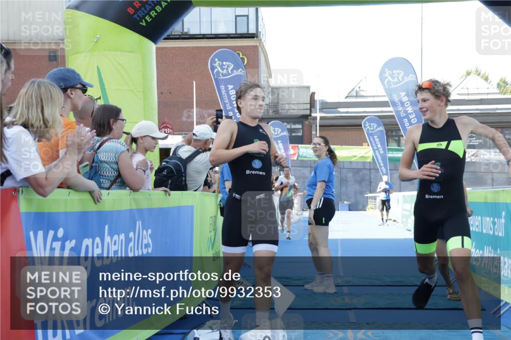 09.08.2026 - GEWOBA Citytriathlon Bremen Yannick Fuchs http://msf.ph/oto/9932353 09.08.2026 11:13:11 Ziel 231, 378 meine-sportfotos.de