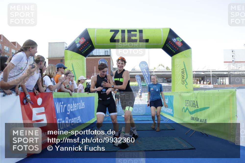 09.08.2026 - GEWOBA Citytriathlon Bremen Yannick Fuchs http://msf.ph/oto/9932360 09.08.2026 11:13:12 Ziel 231, 360, 378 meine-sportfotos.de