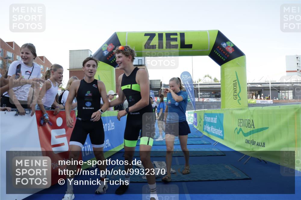 09.08.2026 - GEWOBA Citytriathlon Bremen Yannick Fuchs http://msf.ph/oto/9932370 09.08.2026 11:13:13 Ziel 231, 360, 378 meine-sportfotos.de