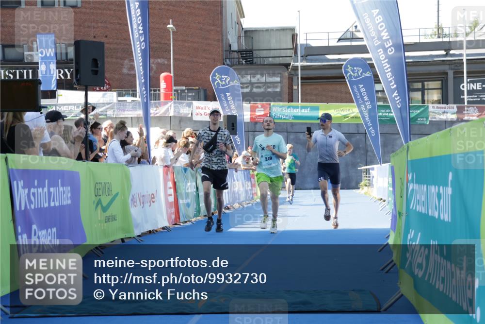 09.08.2026 - GEWOBA Citytriathlon Bremen Yannick Fuchs http://msf.ph/oto/9932730 09.08.2026 11:16:53 Ziel 131, 249, 296 meine-sportfotos.de