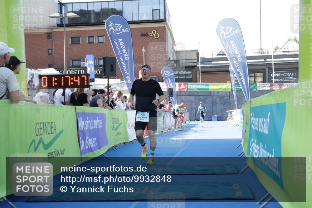 09.08.2026 - GEWOBA Citytriathlon Bremen Yannick Fuchs http://msf.ph/oto/9932848 09.08.2026 11:17:51 Ziel 59, 315 meine-sportfotos.de
