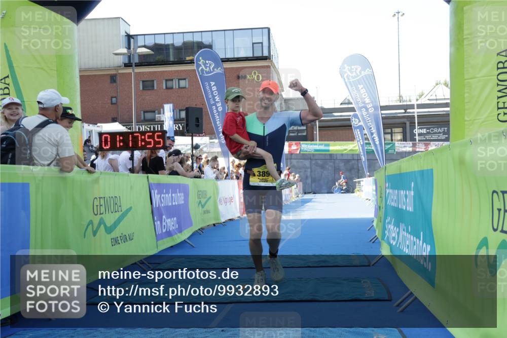 09.08.2026 - GEWOBA Citytriathlon Bremen Yannick Fuchs http://msf.ph/oto/9932893 09.08.2026 11:17:59 Ziel 315, 389 meine-sportfotos.de