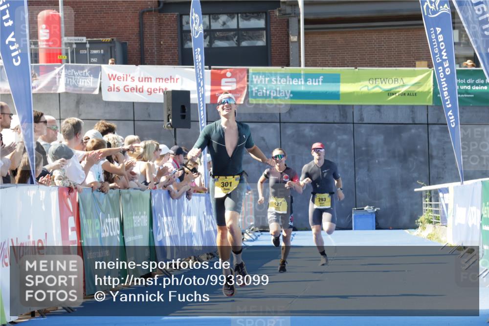 09.08.2026 - GEWOBA Citytriathlon Bremen Yannick Fuchs http://msf.ph/oto/9933099 09.08.2026 11:20:41 Ziel 293, 301, 427 meine-sportfotos.de