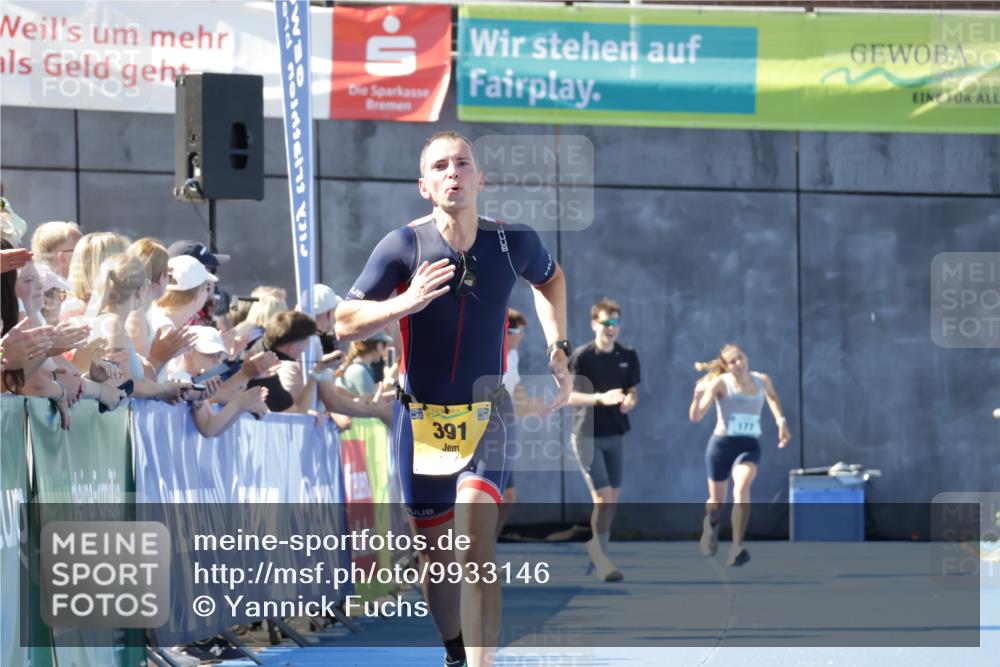 09.08.2026 - GEWOBA Citytriathlon Bremen Yannick Fuchs http://msf.ph/oto/9933146 09.08.2026 11:21:00 Ziel 391 meine-sportfotos.de