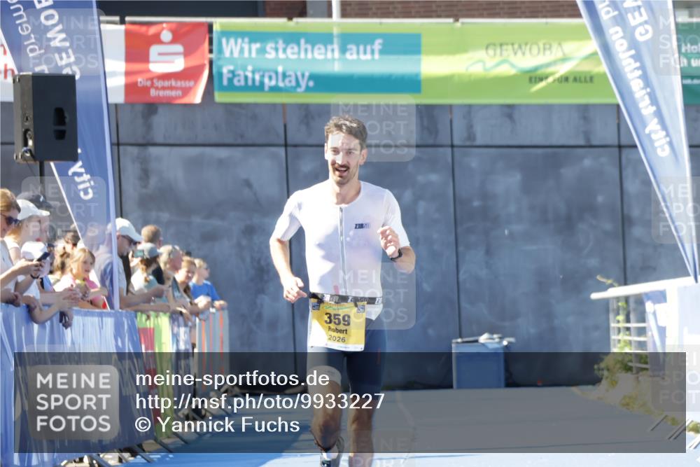 09.08.2026 - GEWOBA Citytriathlon Bremen Yannick Fuchs http://msf.ph/oto/9933227 09.08.2026 11:21:43 Ziel 336, 359, 382 meine-sportfotos.de