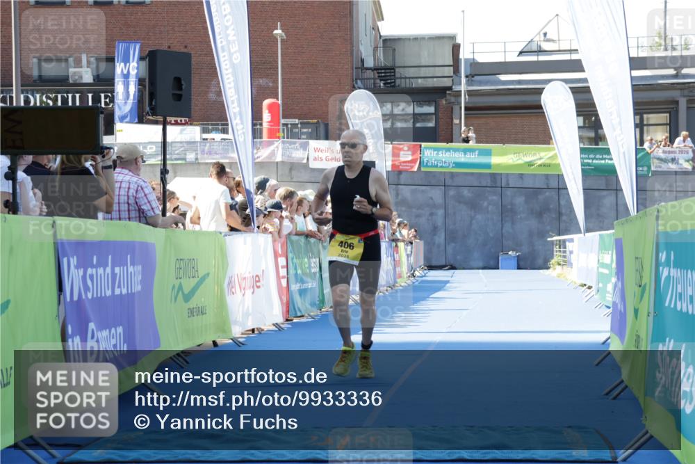 09.08.2026 - GEWOBA Citytriathlon Bremen Yannick Fuchs http://msf.ph/oto/9933336 09.08.2026 11:23:01 Ziel 406 meine-sportfotos.de