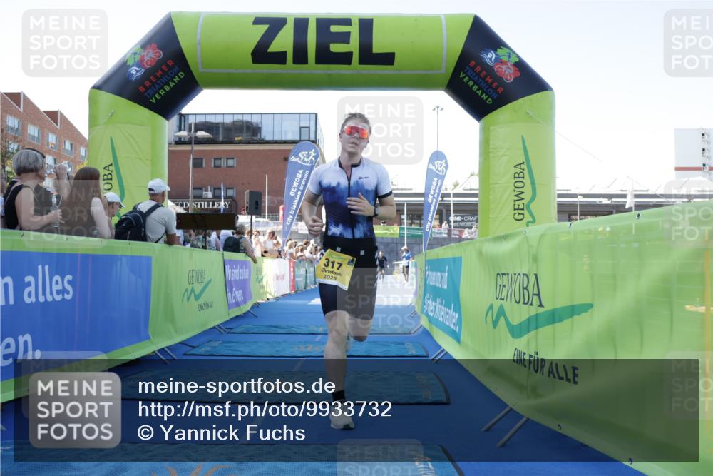 09.08.2026 - GEWOBA Citytriathlon Bremen Yannick Fuchs http://msf.ph/oto/9933732 09.08.2026 11:29:25 Ziel 47, 137, 317 meine-sportfotos.de