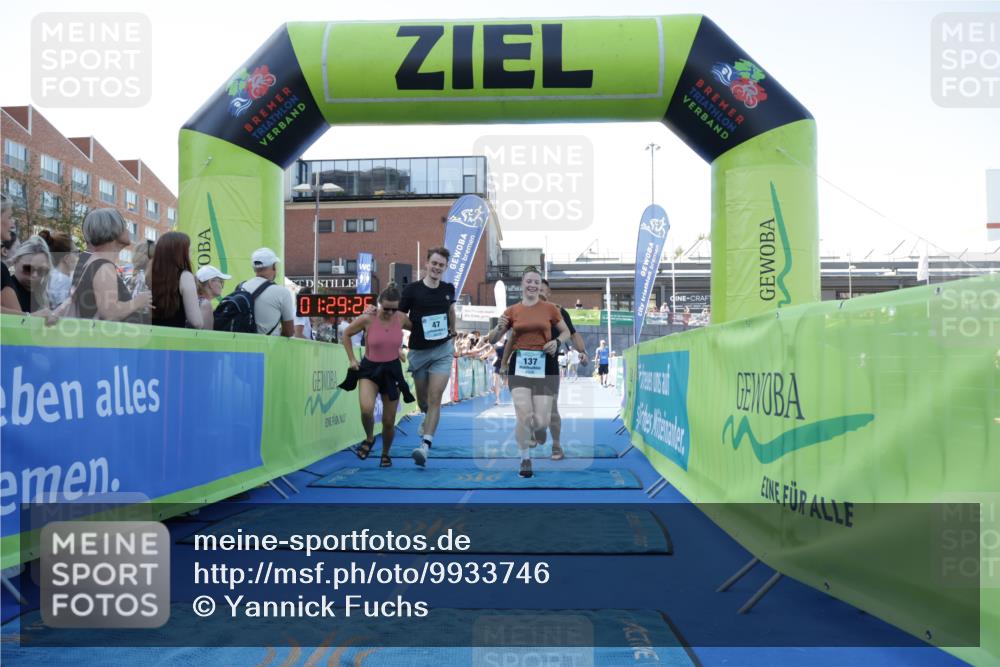 09.08.2026 - GEWOBA Citytriathlon Bremen Yannick Fuchs http://msf.ph/oto/9933746 09.08.2026 11:29:30 Ziel 47, 137, 312 meine-sportfotos.de