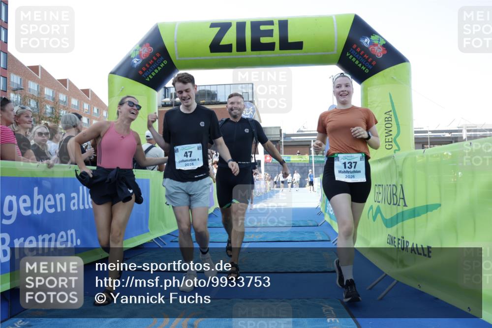 09.08.2026 - GEWOBA Citytriathlon Bremen Yannick Fuchs http://msf.ph/oto/9933753 09.08.2026 11:29:32 Ziel 47, 137, 312 meine-sportfotos.de