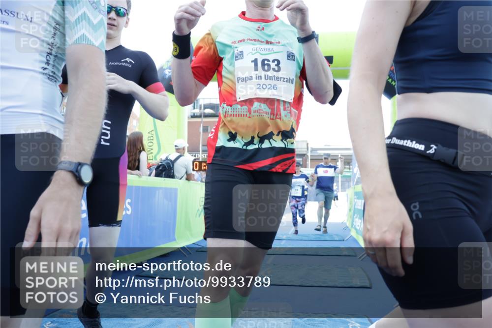 09.08.2026 - GEWOBA Citytriathlon Bremen Yannick Fuchs http://msf.ph/oto/9933789 09.08.2026 11:29:47 Ziel 19, 163, 189, 385 meine-sportfotos.de