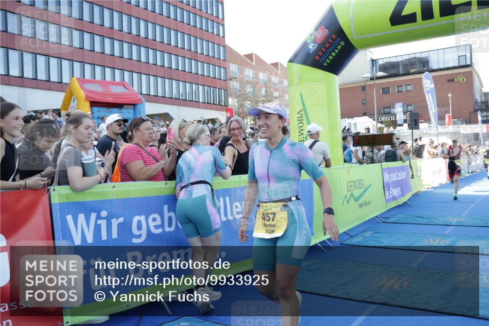 09.08.2026 - GEWOBA Citytriathlon Bremen Yannick Fuchs http://msf.ph/oto/9933925 09.08.2026 11:31:13 Ziel 334, 370, 405, 452, 457 meine-sportfotos.de