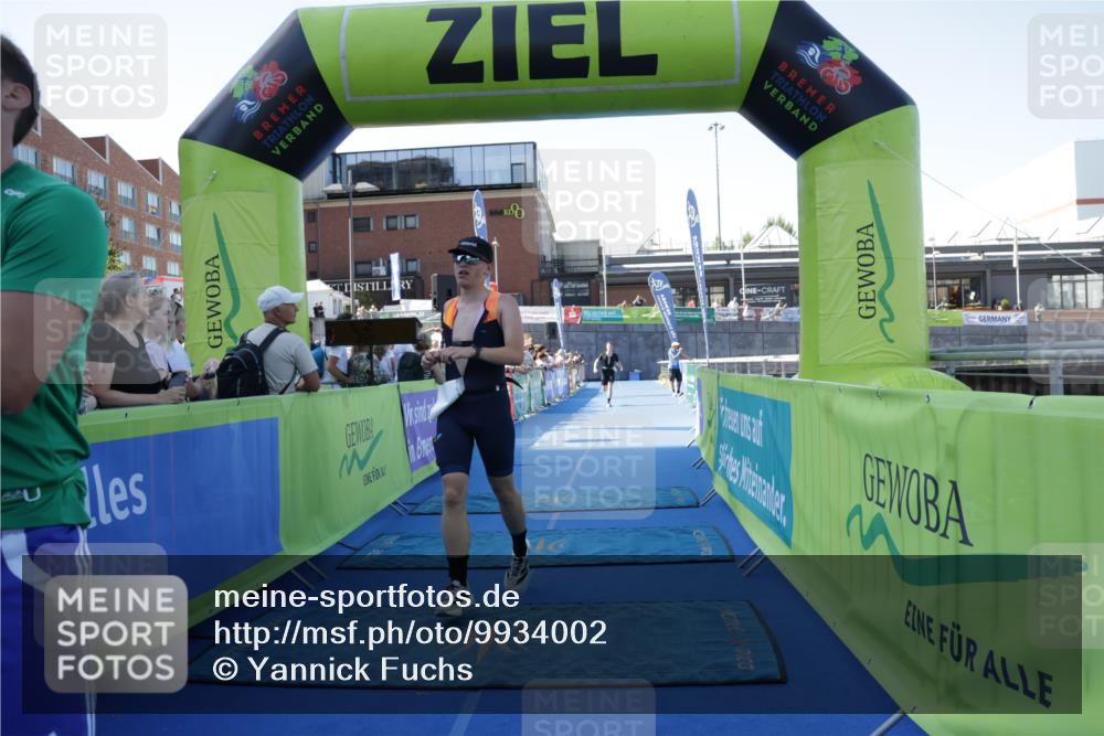 09.08.2026 - GEWOBA Citytriathlon Bremen Yannick Fuchs http://msf.ph/oto/9934002 09.08.2026 11:31:52 Ziel 21, 288, 294 meine-sportfotos.de
