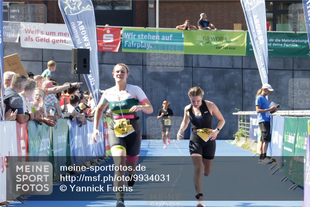 09.08.2026 - GEWOBA Citytriathlon Bremen Yannick Fuchs http://msf.ph/oto/9934031 09.08.2026 11:32:31 Ziel 436, 489 meine-sportfotos.de
