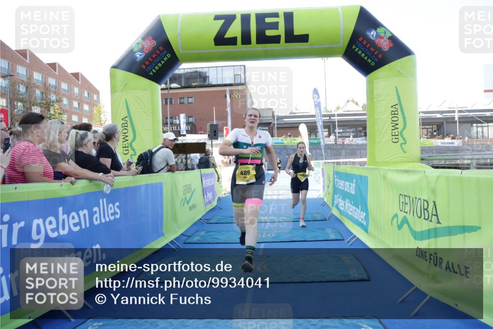 09.08.2026 - GEWOBA Citytriathlon Bremen Yannick Fuchs http://msf.ph/oto/9934041 09.08.2026 11:32:33 Ziel 436, 489 meine-sportfotos.de