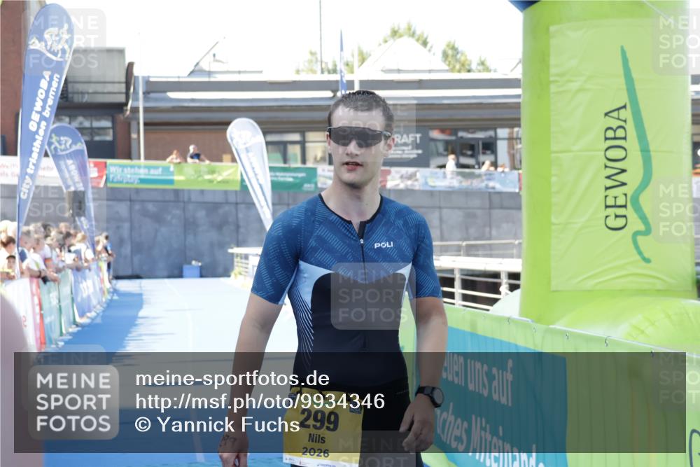 09.08.2026 - GEWOBA Citytriathlon Bremen Yannick Fuchs http://msf.ph/oto/9934346 09.08.2026 11:34:35 Ziel 83, 299 meine-sportfotos.de