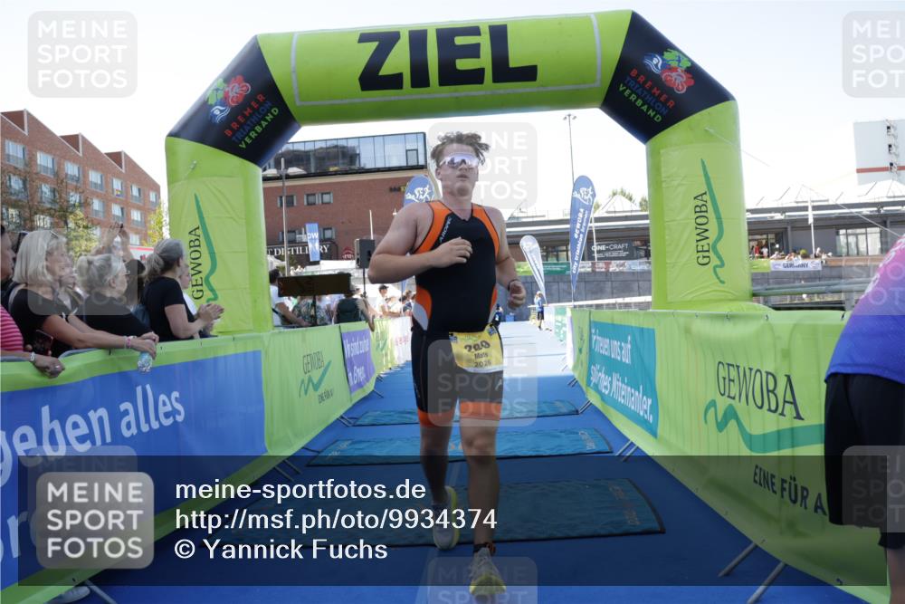 09.08.2026 - GEWOBA Citytriathlon Bremen Yannick Fuchs http://msf.ph/oto/9934374 09.08.2026 11:35:00 Ziel 195, 289, 324 meine-sportfotos.de
