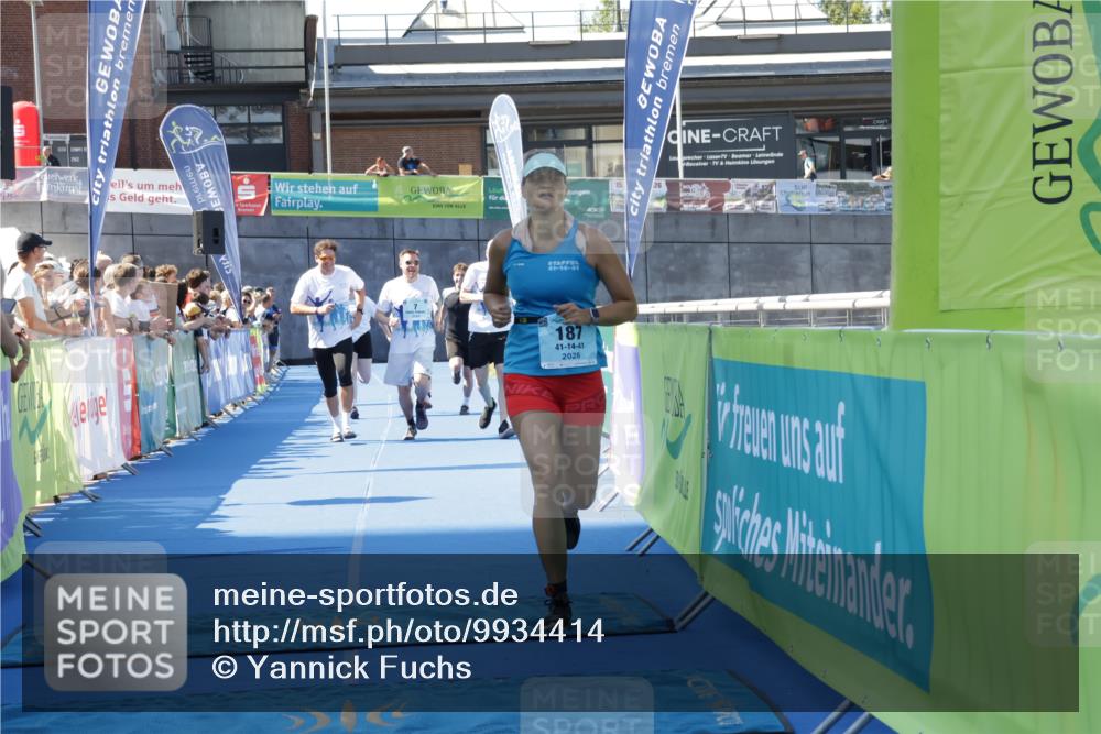 09.08.2026 - GEWOBA Citytriathlon Bremen Yannick Fuchs http://msf.ph/oto/9934414 09.08.2026 11:35:18 Ziel 7, 183, 187 meine-sportfotos.de
