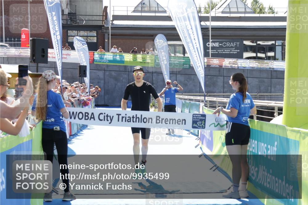 09.08.2026 - GEWOBA Citytriathlon Bremen Yannick Fuchs http://msf.ph/oto/9935499 09.08.2026 14:51:18 Ziel 30, 554 meine-sportfotos.de