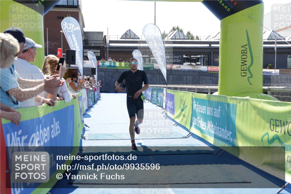 09.08.2026 - GEWOBA Citytriathlon Bremen Yannick Fuchs http://msf.ph/oto/9935596 09.08.2026 14:52:04 Ziel 532 meine-sportfotos.de