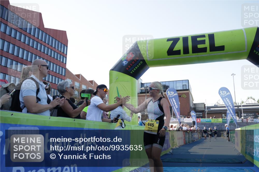 09.08.2026 - GEWOBA Citytriathlon Bremen Yannick Fuchs http://msf.ph/oto/9935635 09.08.2026 11:40:32 Ziel 217, 445 meine-sportfotos.de