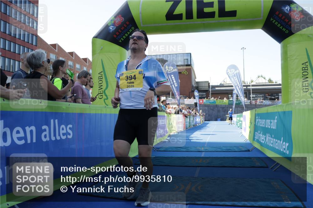 09.08.2026 - GEWOBA Citytriathlon Bremen Yannick Fuchs http://msf.ph/oto/9935810 09.08.2026 11:41:12 Ziel 45, 394 meine-sportfotos.de