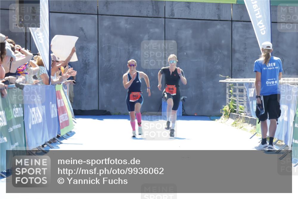09.08.2026 - GEWOBA Citytriathlon Bremen Yannick Fuchs http://msf.ph/oto/9936062 09.08.2026 15:01:05 Ziel 16 meine-sportfotos.de