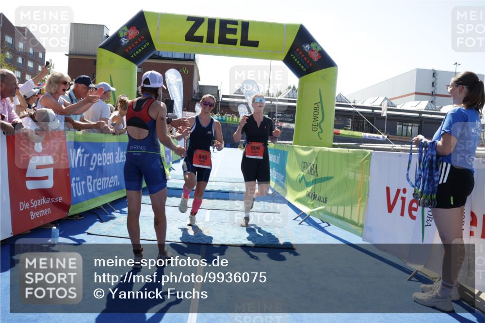 09.08.2026 - GEWOBA Citytriathlon Bremen Yannick Fuchs http://msf.ph/oto/9936075 09.08.2026 15:01:12 Ziel 120, 909, 948 meine-sportfotos.de