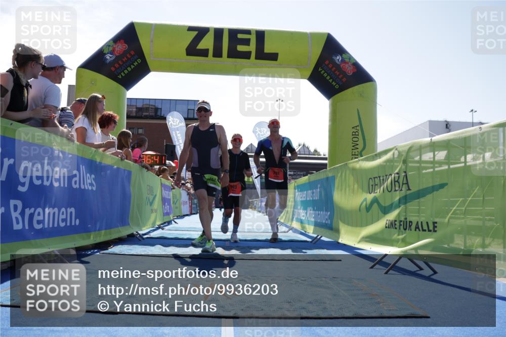 09.08.2026 - GEWOBA Citytriathlon Bremen Yannick Fuchs http://msf.ph/oto/9936203 09.08.2026 15:03:04 Ziel 401, 794, 993 meine-sportfotos.de
