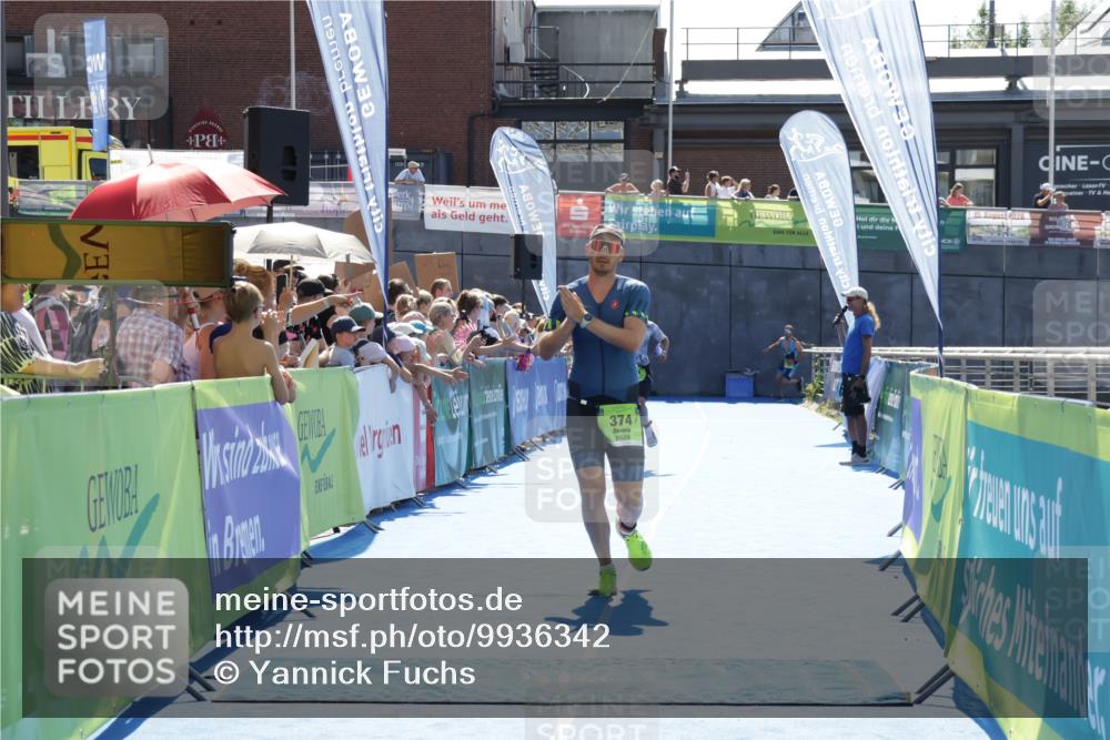 09.08.2026 - GEWOBA Citytriathlon Bremen Yannick Fuchs http://msf.ph/oto/9936342 09.08.2026 15:04:54 Ziel 279, 374 meine-sportfotos.de