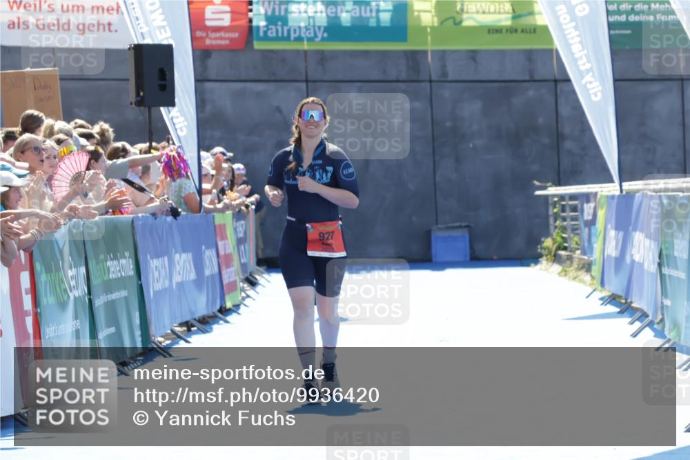 09.08.2026 - GEWOBA Citytriathlon Bremen Yannick Fuchs http://msf.ph/oto/9936420 09.08.2026 15:06:02 Ziel 927 meine-sportfotos.de