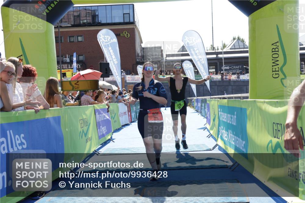 09.08.2026 - GEWOBA Citytriathlon Bremen Yannick Fuchs http://msf.ph/oto/9936428 09.08.2026 15:06:08 Ziel 176, 927 meine-sportfotos.de