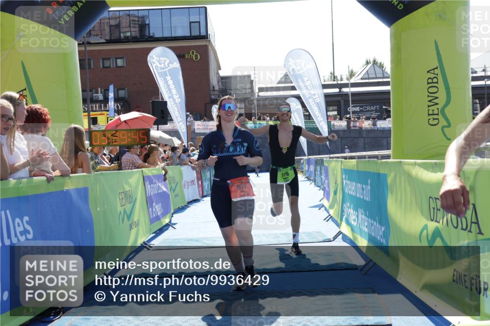 09.08.2026 - GEWOBA Citytriathlon Bremen Yannick Fuchs http://msf.ph/oto/9936429 09.08.2026 15:06:08 Ziel 176, 927 meine-sportfotos.de