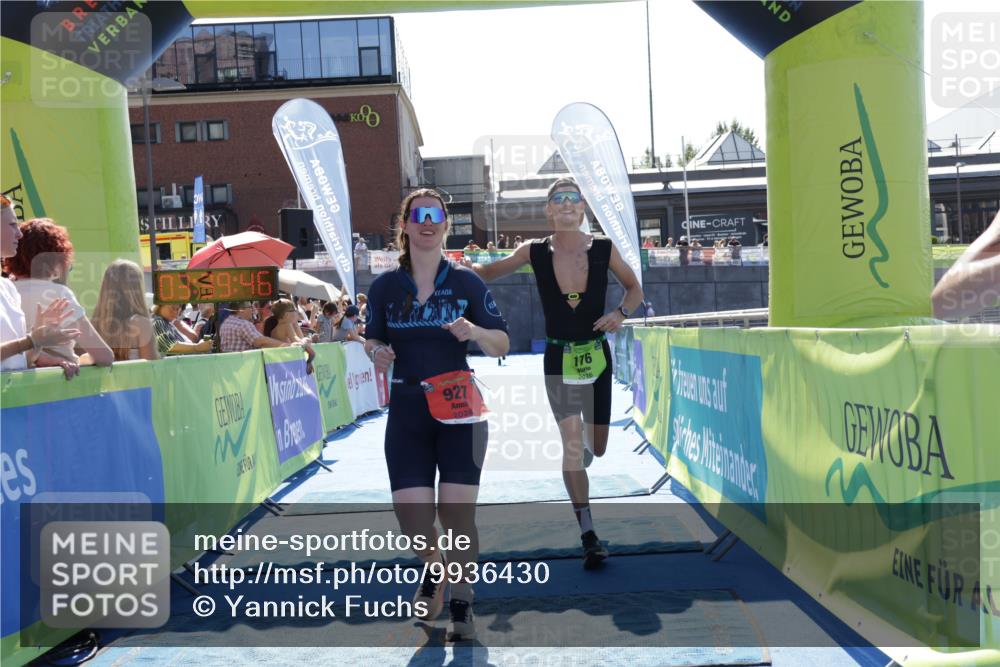 09.08.2026 - GEWOBA Citytriathlon Bremen Yannick Fuchs http://msf.ph/oto/9936430 09.08.2026 15:06:09 Ziel 176, 927 meine-sportfotos.de