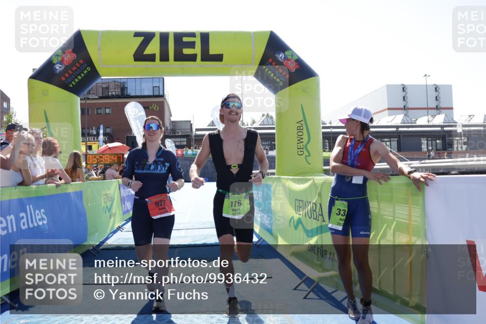 09.08.2026 - GEWOBA Citytriathlon Bremen Yannick Fuchs http://msf.ph/oto/9936432 09.08.2026 15:06:09 Ziel 176, 927 meine-sportfotos.de
