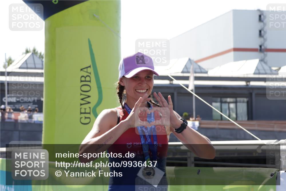 09.08.2026 - GEWOBA Citytriathlon Bremen Yannick Fuchs http://msf.ph/oto/9936437 09.08.2026 15:06:13 Ziel 176, 396 meine-sportfotos.de